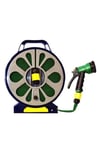 50 Foot Reel Hose With Adjustable Spray Nozzle