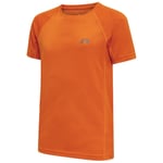 Kids Core Running T-shirt S/s Orange Tiger - Hummel, størrelse 152 cm