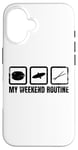 Coque pour iPhone 16 Drôle de tambour Week-end Musique Band Trap Set