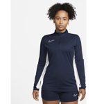 Nike Women's Football Drill Top Dri-fit Academy Jalkapallovaatteet OBSIDIAN/WHITE/WHITE