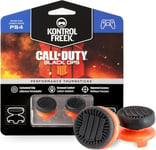 Call Of Duty: Black Ops 4 Manette Pour Playstation 4 (Ps4) Et Playstation 5 (Ps5) | Joysticks De Performance | 2 Taille Haute | Noir/Orange