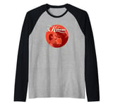 Star Wars Valentine's Day Han & Leia Circle Kiss Manche Raglan