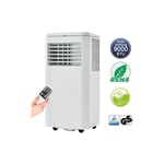 LIBERTÉ Climatiseur mobile 9000 BTU/h, 2.5KW. Déshumidificateur, avec fonction d'extraction d'air, Classe énergétique A