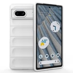 Flexibelt Google Pixel 7A 5G skal - Vitt