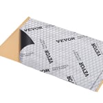 VEVOR Tapis d'Isolation Phonique 1,3 mm Insonorisation Voiture 4,8 m² Matériau Insonorisant Automobile en Caoutchouc Butyle 248,9x398,8 mm Tapis Isolant Thermique Structure à 3 Couches pour Voitures