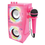 Lexibook Barbie Portable Bluetooth Speaker with Lights & Microphone - BTP180BBZ