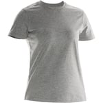 T-Shirt dam jobman - T shirt 5265 practical gråmelerad xs 100 bomull 85 15 viskos