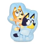 Famosa Softies Bluey 760024190 Peluche Douce de 35 cm, Image de Bluey et Bingo comme dans Les Dessins animés, pour garçons et Petites Filles à partir de 6 Mois, célèbre