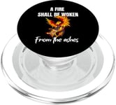 Phoenix Rising Citation Rise from the Ashes Rebirth Symbol PopSockets PopGrip pour MagSafe