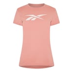 Reebok Women's Graphic Vector T-Shirt, Canyon Coral, XXS