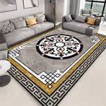 childrens rug Gray vintage carpet living room decoration dirty anti-slide kitchen rugs non slip washable rugs4home 120x160cm 3ft 11.2"X5ft 3"