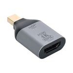 cablecc Mini DisplayPort DP Source vers HDMI Sink Displays 4K @ 60Hz Ultra HD Convertisseur Adaptateur pour ordinateur portable Mac