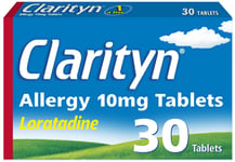 Clarityn Allergy Tablets 10mg Loratadine | Hayfever Relief, Pack of 30 (1 Month)