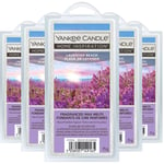 Yankee Candle Wax Melts Scented Home Room Fragrance Lavender Beach 75g x5