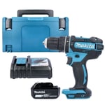 Makita DHP482Z LXT 18V Combi Drill With 1 x 5.0Ah Battery, Charger, Case & Inlay