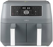 Tower T17181 Vortx Dual Basket 8L Air Fryer - Grey