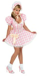 Rubie's Secret Wishes Women's Bo Peep Sassy Adult Costume, Pink/White, X-Small