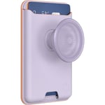 Porte Cartes Popsockets Popwallet Compatible Magsafe Lavande