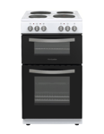 Montpellier MTCE50W 50cm Twin Cavity Electric Cooker in White