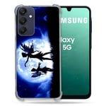 Cokitec Coque Renforcée pour Samsung Galaxy A16 5G Fantastique Fee Lune