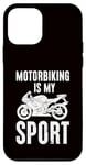 Coque pour iPhone 12 mini La moto est mon sport