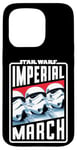 Coque pour iPhone 15 Pro Star Wars Imperial March Stormtroopers