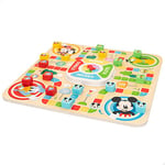 ColorBaby Disney 48735 - Woomax-Disney Jeu de Table Bois 2 en 1 5 A +