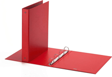 Raccoglitore Europa  Formato Interno 22x30 Cm 4 Anelli Tondi D.30 Mm Rosso | Fav