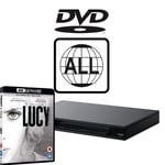 Sony Blu-ray Player UBP-X800M2 MultiRegion for DVD inc Lucy 4K UHD