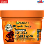 UK Garnier Hair Food 3-in-1 Hair Treatment Mask 400ml - Papaya, Free Shipping