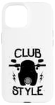 Coque pour iPhone 15 Moto Lover Club Style Moto Stunt Moto