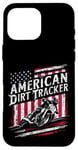 Coque pour iPhone 16 Pro Max Flat Track American Dirt Tracker Racer Design