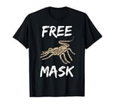 Free Mask - funny Face Alien Hugger Creature Facemask T-Shirt