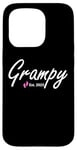 iPhone 15 Pro New Grampy of a baby Girl Established 2025 Case