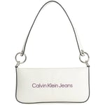 Sac a main Calvin Klein Jeans  Sac porte epaule  Ref 60768 Ivoi