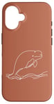 Coque pour iPhone 16 Océan Arctique Habitats arctiques Recherche sonore Béluga Baleine