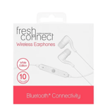 Fresh Connect Wireless Earphones - White Edition