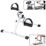 Portable Mini Pedal Exercise Bike Arm Leg Foot Resistance Cycle Pedal Exerciser