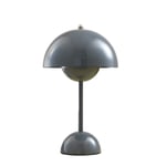 Mushroom bordslampa metall bordslampa USB kontakt - Perfet gray