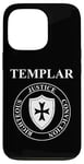 iPhone 13 Pro Templar Virtues of the Knights Templar Shield Case