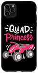 Coque pour iPhone 11 Pro Max Femme Quad Lover ATV Rider Offroad Quad Bike