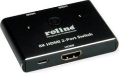 Roline 8K Hdmi-Omkopplare, 2 Högtalare