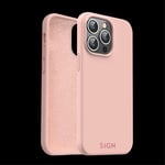 SiGN Liquid Silicone Cover (iPhone 15 Pro Max) - Rosa