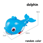 1pcs Random Color Bath Water Toy Swimming Penguin Baby Shower Dolphin