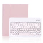 Étui de protection avec amovible bluetooth clavier pour Apple iPad Air/ Air 2/ iPad Pro 9.7 -Rose