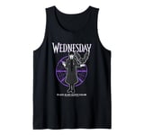 Wednesday Black Is My Happy Color Web Ring Tank Top