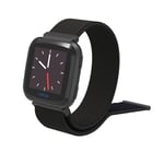 Nylonarmband Fitbit Versa/Versa 2 Svart