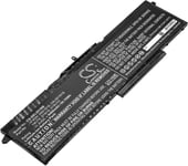 Kompatibelt med Dell Precision 3541, 11.4V, 8400 mAh