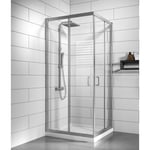 Badplaats - Cabine de Douche Dakota - 80 x 80 x 190 cm Chrom Cabine de Douche Dakota - 100 x 100 x 190 cm Noir - Verre tinté