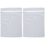 2 x Wenko Laundry Net for Washing Machine 70x50 cm Protects Fine Items 3kg White